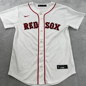 Nike White Red Boston Red Sox Jersey